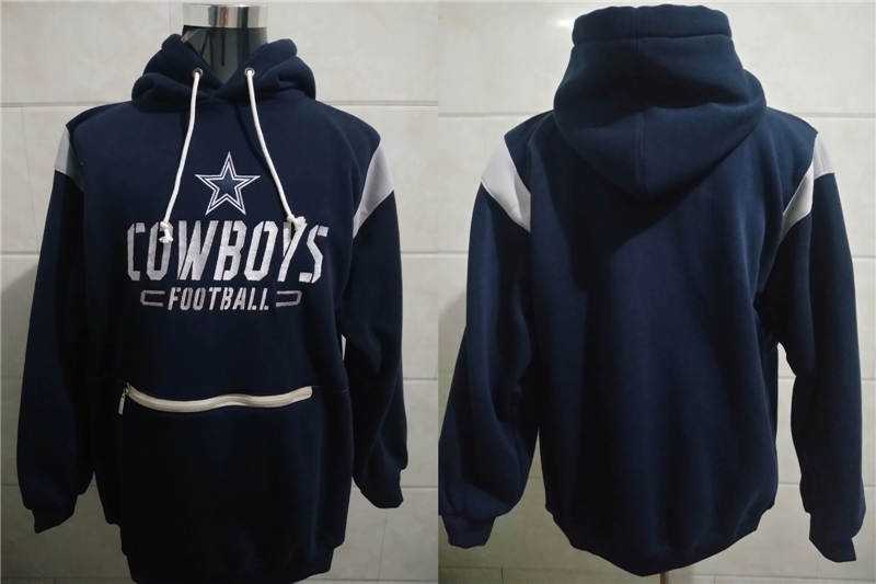 Cowboys Blank Navy All Stitched Pullover Hoodie,We sell and wholesale Cowboys Blank Navy All Stitched Pullover Hoodie on line form chian!